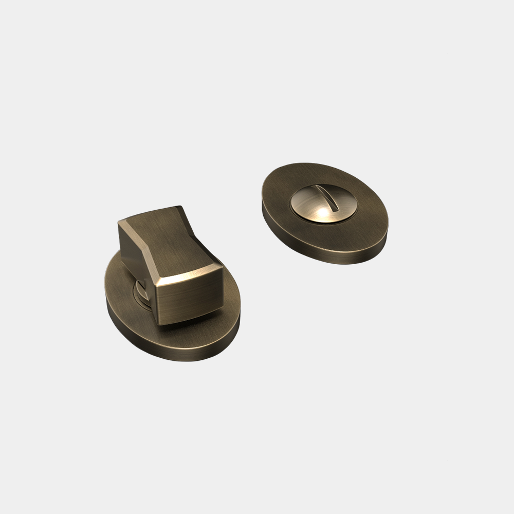 Bow T&R - Antique Brass